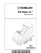 Nobles EZ Rider HP Manual Del Operario