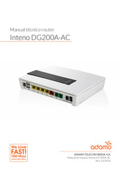 Inteno DG200A-AC Manual Tecnico