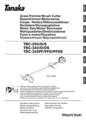 Hitachi Koki Tanaka TBC-290 Instrucciones De Manejo