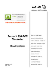 Varian Turbo-V 250 PCB Manual De Instrucciones