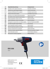 Gude ESS 350 Traducción Del Manual Original