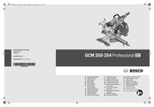 Bosch GCM 350-254 Professional Manual Original