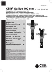 Cillit 5/4 RSF Instrucciones De Montaje Y Servicio