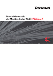 Lenovo Ancho Táctil LT1423pwC Manual De Usuario