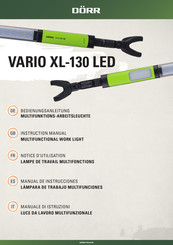 Dörr VARIO XL-130 LED Manual De Instrucciones