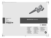 Bosch GBL 18V-120 Professional Manual Original