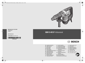 Bosch GBH 5-40 D Professional Manual Original