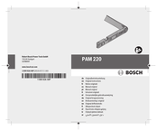 Bosch PAM 220 Manual Original