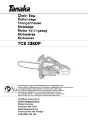 Tanaka TCS 33EDP Instrucciones De Manejo