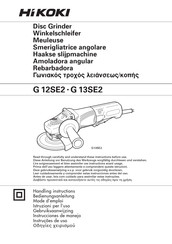 HIKOKI G 12SE2 Instrucciones De Manejo