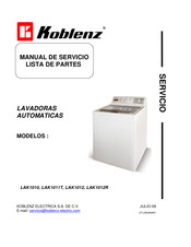 Koblenz LAK1012R Manual De Servicio