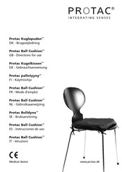 Protac Ball Cushion Instrucciones De Uso