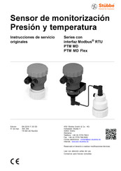 Stübbe PTM MD Flex Serie Instrucciones De Servicio Originales