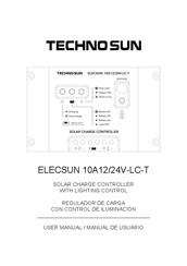 Techno Sun ELECSUN 10A12/24V-LC-T Manual De Usuario