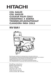 Hitachi NV 50A1 Instrucciones De Manejo