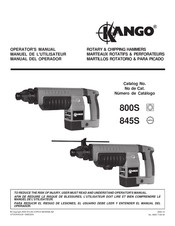 Kango 845S Manual Del Operador