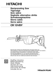 Hitachi Koki CR 13VBY Instrucciones De Manejo