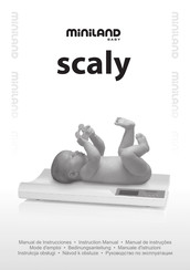 miniland baby Scaly Manual De Instrucciones