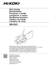 HIKOKI SB 8V2 Instrucciones De Manejo