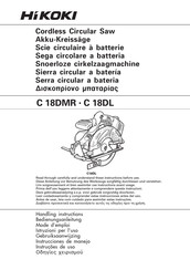 HIKOKI C 18DL Instrucciones De Manejo