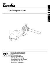 Tanaka THV-260 Instrucciones De Manejo