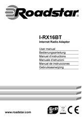 Roadstar I-RX16BT Manual De Instrucciones