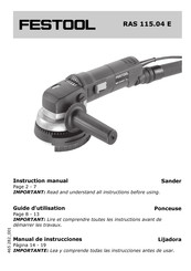 Festool RAS 115.04 E Manual De Instrucciones