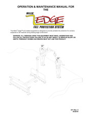 Miller Edge FALL PROTECTION SYSTEM Manual De Operación Y Mantenimiento