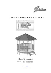 Weka Holzbau 656.3030.01.32 Instrucciones De Montaje