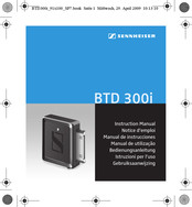 Sennheiser BTD 300i Manual De Instrucciones