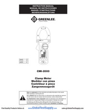 Textron GREENLEE CMI-2000 Manual De Instrucciones