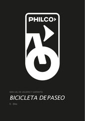 Philco E-Bike Manual De Usuario Y Garantía