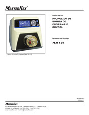 Masterflex 75211-70 Manual De Uso