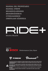 Bosch RIDE+ Manual Del Propietário