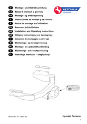 Westfalia 346 015 Instrucciones De Montaje Y De Servicio