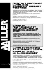 Miller Manhandler 8442 Manual De Operaciones