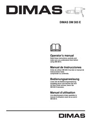 Dimas DM 305 E Manual De Instrucciones