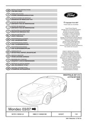 Ford 307 313 Instrucciones De Montaje