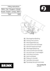 Brink 5040 Instrucciones De Montaje