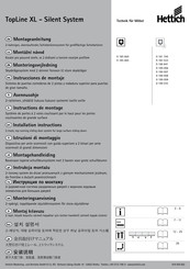 Hettich TopLine XL Instrucciones De Montaje