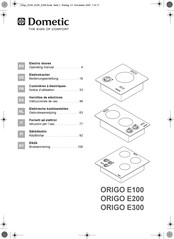 Dometic ORIGO E100 Instrucciones De Uso