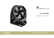 thomann Stairville Fan-200 DMX Manual De Instrucciones