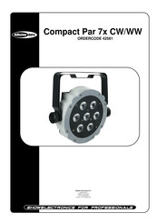 SHOWTEC Compact Par 7x CW/WW Manual De Instrucciones