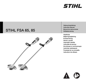 Stihl FSA 85 Manual De Instrucciones