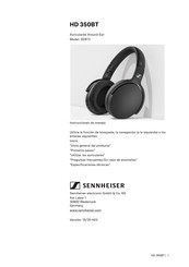 Sennheiser HD 350BT Instrucciones De Manejo