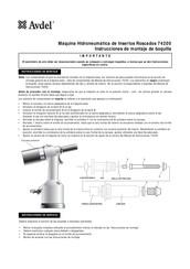 avdel 74200 Instrucciones De Montaje