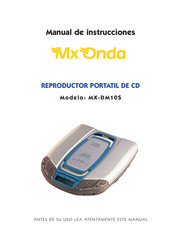 Mx Onda MX-DM10S Manual De Instrucciones