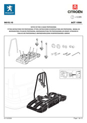 CITROEN 9615.10 Instrucciones De Montaje Para Uso Profesional