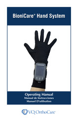 VQ OrthoCare BioniCare Hand System Manual De Instrucciones