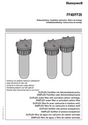 Honeywell FF20 Instrucciones De Montaje